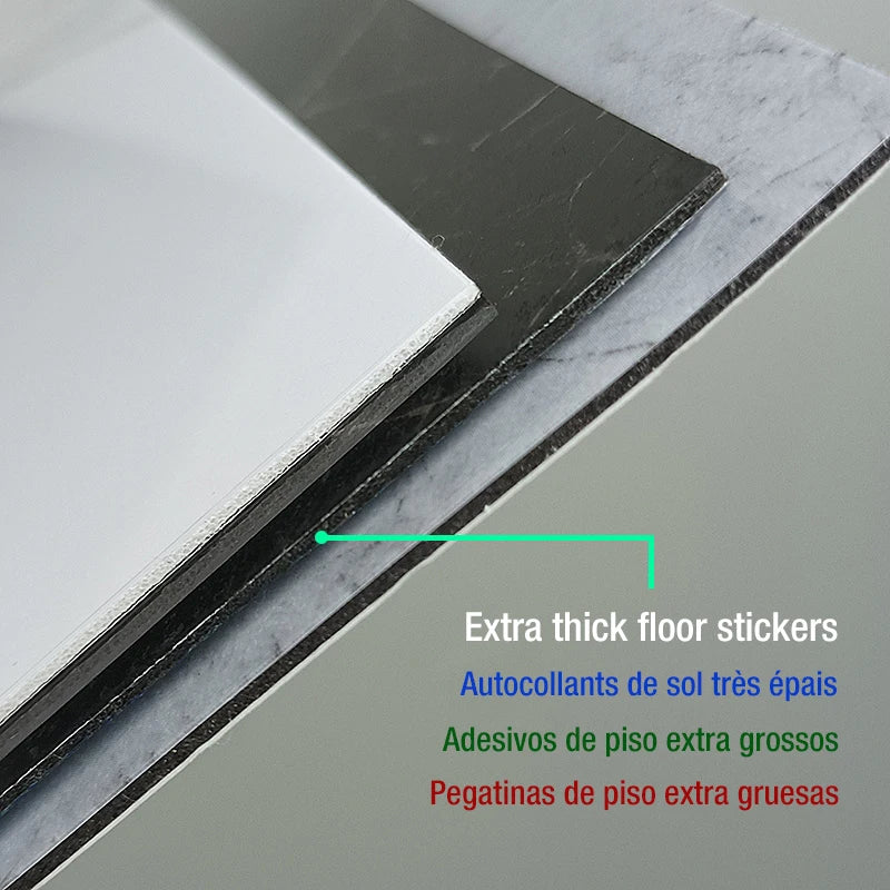 Marble Floor Sticker Waterproof My Store