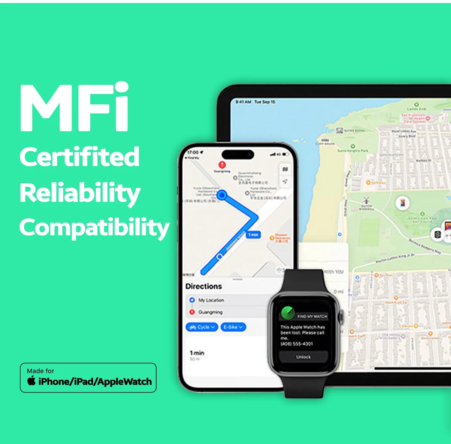 Tracking location GPS Instazon