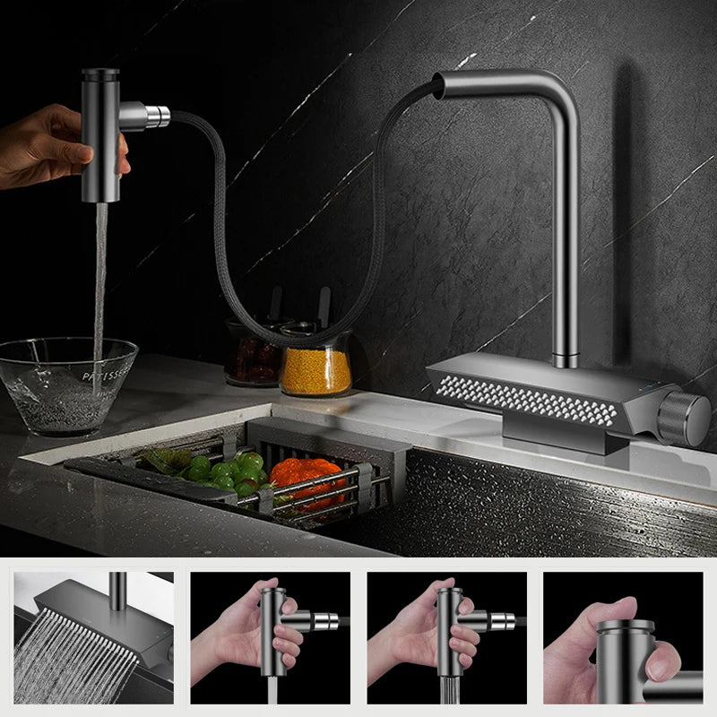Kitchen Mixer Wash - Waterfall Kitchen Faucet My Store