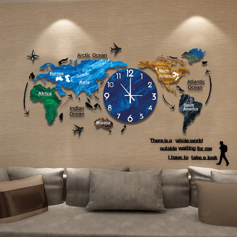 Wall Clock 3D Instazon