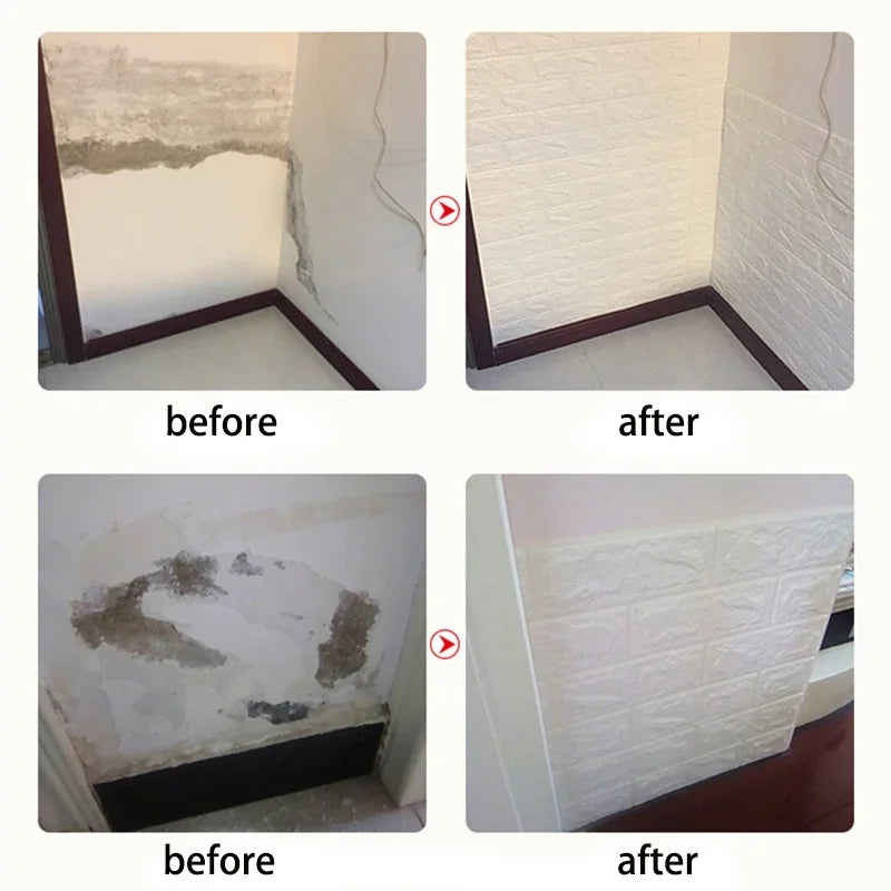 3D Foam Brick Wall Stickers My Store