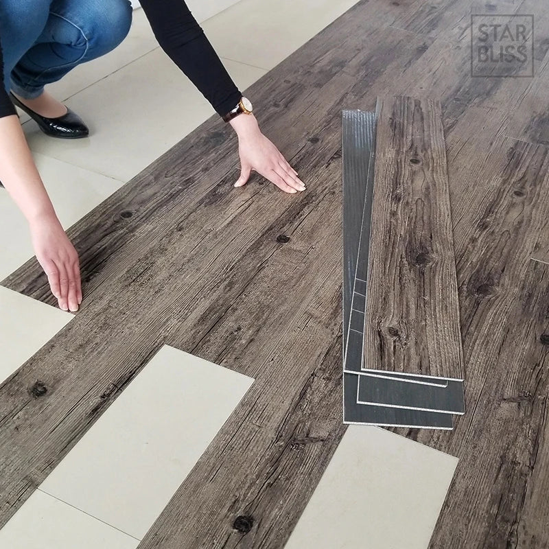 Wood Floor Sticker Waterproof My Store