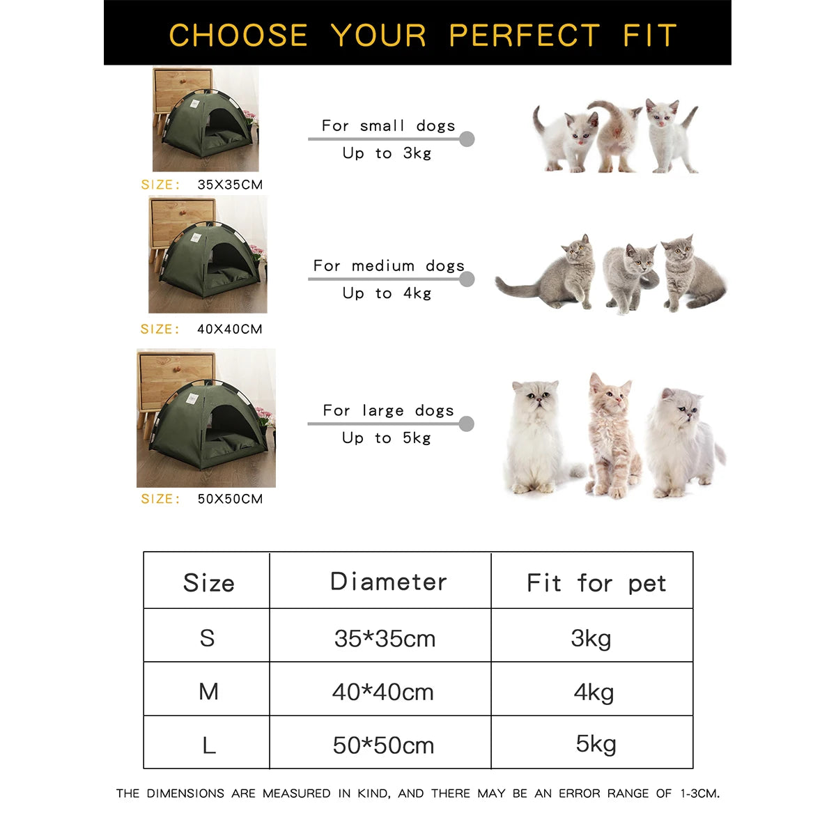 Pet Tent Bed My Store