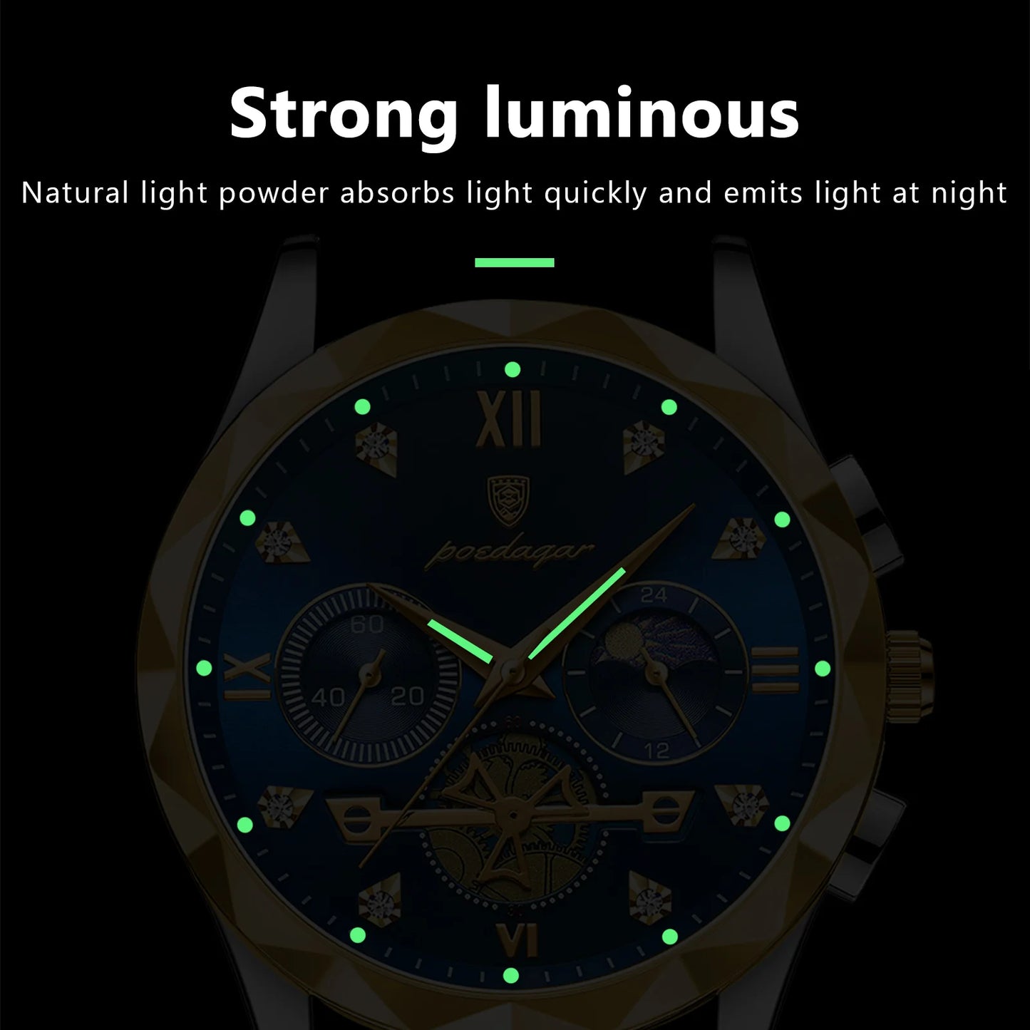 Luxury Man Watch Waterproof and Luminous My Store