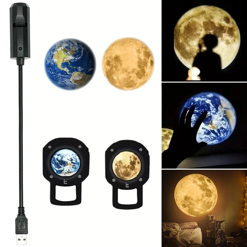 Moon Earth Atmosphere Light My Store