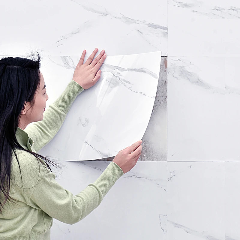 Marble Floor Sticker Waterproof My Store