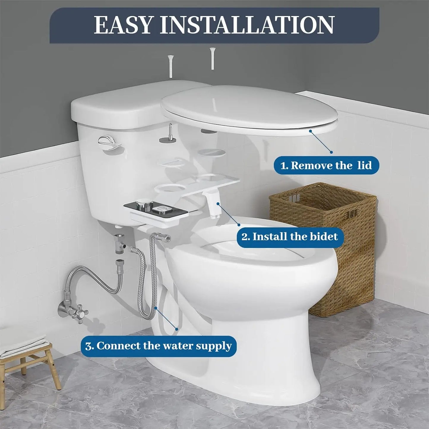Toilet bidet accessory Instazon