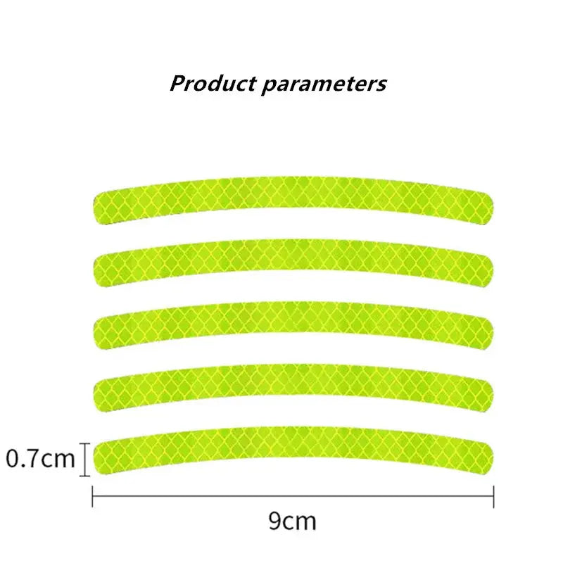 Reflective Stripes Car Wheel My Store