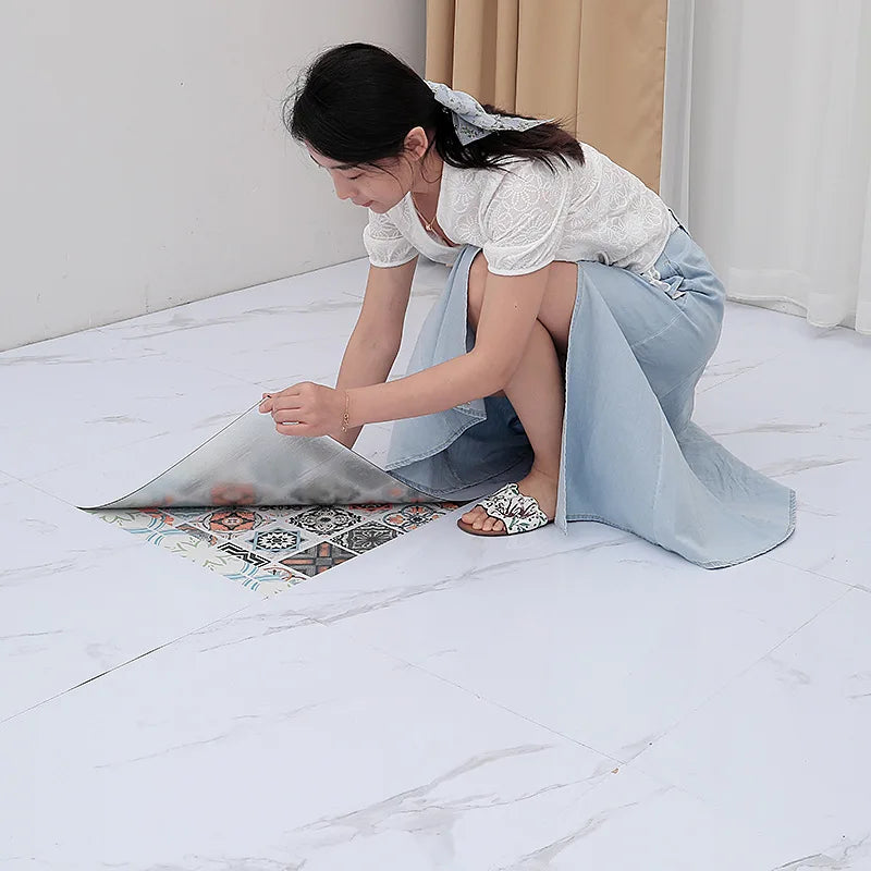 Marble Floor Sticker Waterproof My Store