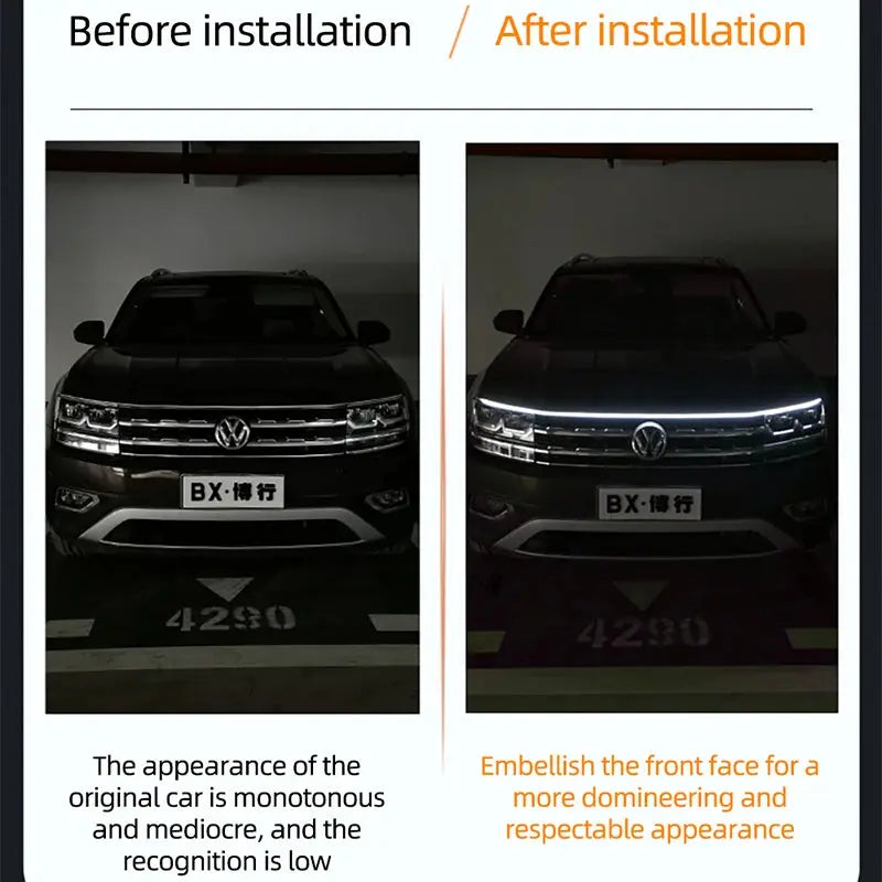 LED Car Hood Decorative Light My Store