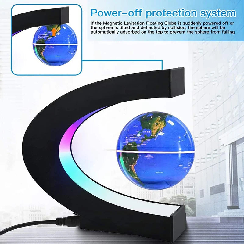 Magnetic LED World Map Electronic My Store