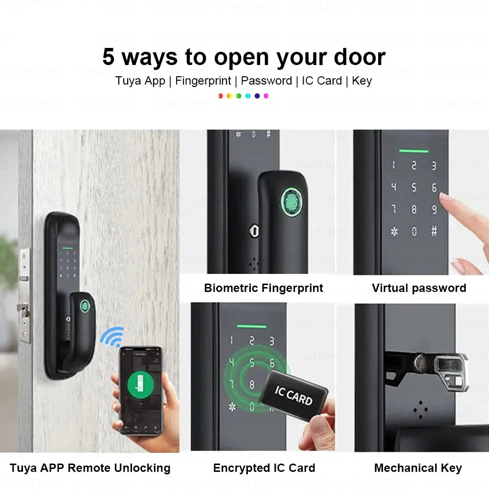 Smart Door Electronic Lock Instazon