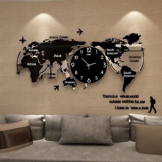 Wall Clock 3D Instazon